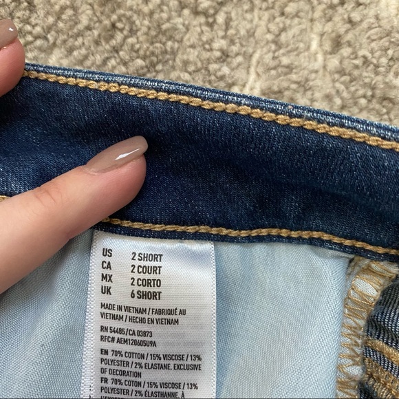 AMERICAN EAGLE High Waisted Skinny Jeans - Picture 3 of 3